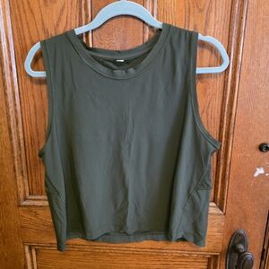 Athleta Mesh Back Muscle Tank. Size L